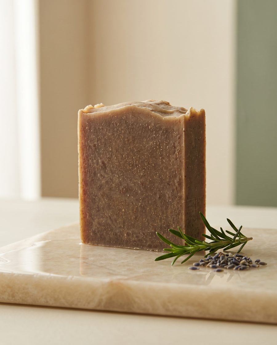 The Apothecary soap bar with rosemary and lavender